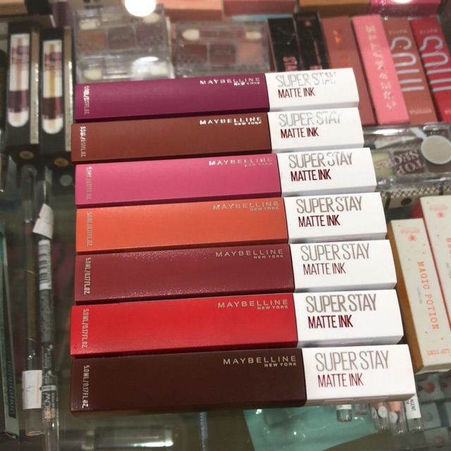 (hàng Mới Về) Son Lì Maybelline Siêu Lâu Phai Nhiều Màu Sắc Thời Trang