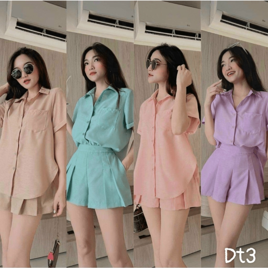 SÉT FORRD 2 MÓN ÁO SƠ MI THƯ SINH TRẺ TRUNG CÁ TÍNH KIỂU DÁNG THỜI TRANG HOT TREND