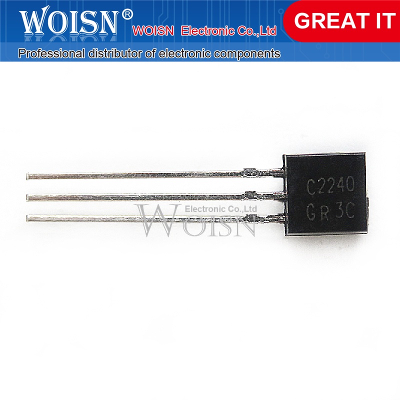 50 CÁI 2SA970 2SC2240 (25 CÁI * A970 + 25 CÁI * C2240) TO-92 Transistor lưỡng cực - BJT NPN Gen Pur 