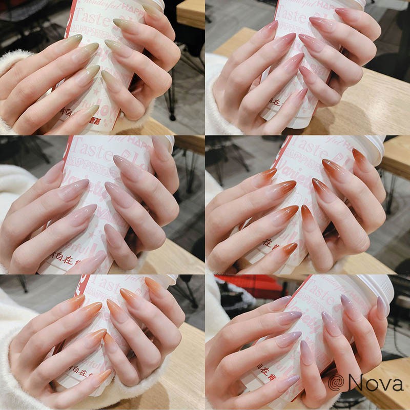 ❤Móng Tay Giả Màu Gradient Nova JB