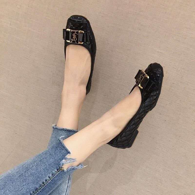 Giày Búp Bê Da Mềm Thời Trang Dành Cho Nữ