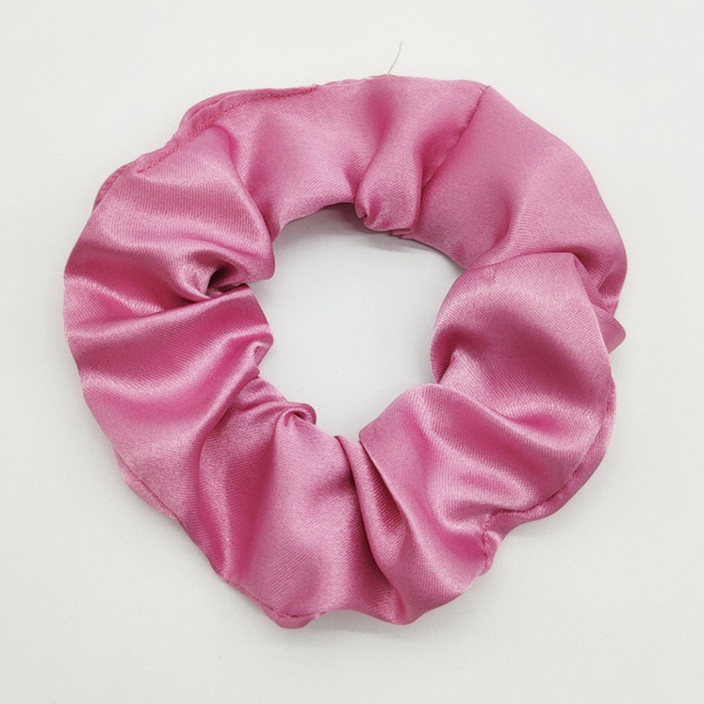 1 Dây Cột Tóc, Buộc Tóc Vải Scrunchies Siêu Xinh Dễ Thương