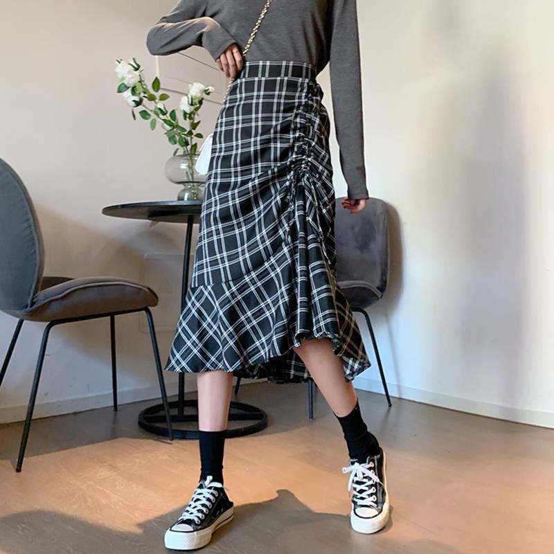 Chân Váy Caro Lưng Cao Thiết Kế Thanh Lịch Thời Trang Cho Phụ Nữ | BigBuy360 - bigbuy360.vn