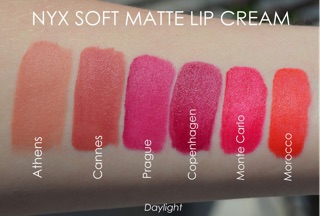 Combo 2 cây son N.Y.X soft matte lip cream