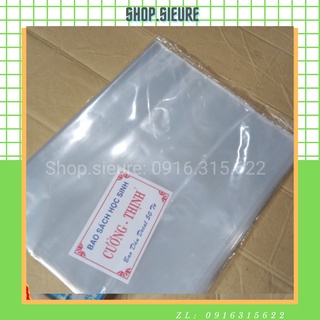 Tập 50 bọc sách vở platstic bảo vệ  vở