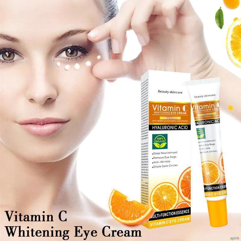 [Hàng mới về] Kem Dưỡng Da Vùng Mắt Loại Bỏ Quầng Thâm Và Nếp Nhăn Tiện Dụng 25g