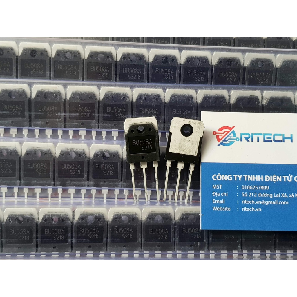 [Combo 2 chiếc] BU508A, BU508 Transistor NPN 8A 700V TO-3P