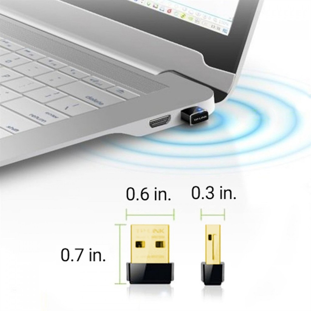 Bộ thu sóng wifi USB Tp-link TL-WN725N | BigBuy360 - bigbuy360.vn