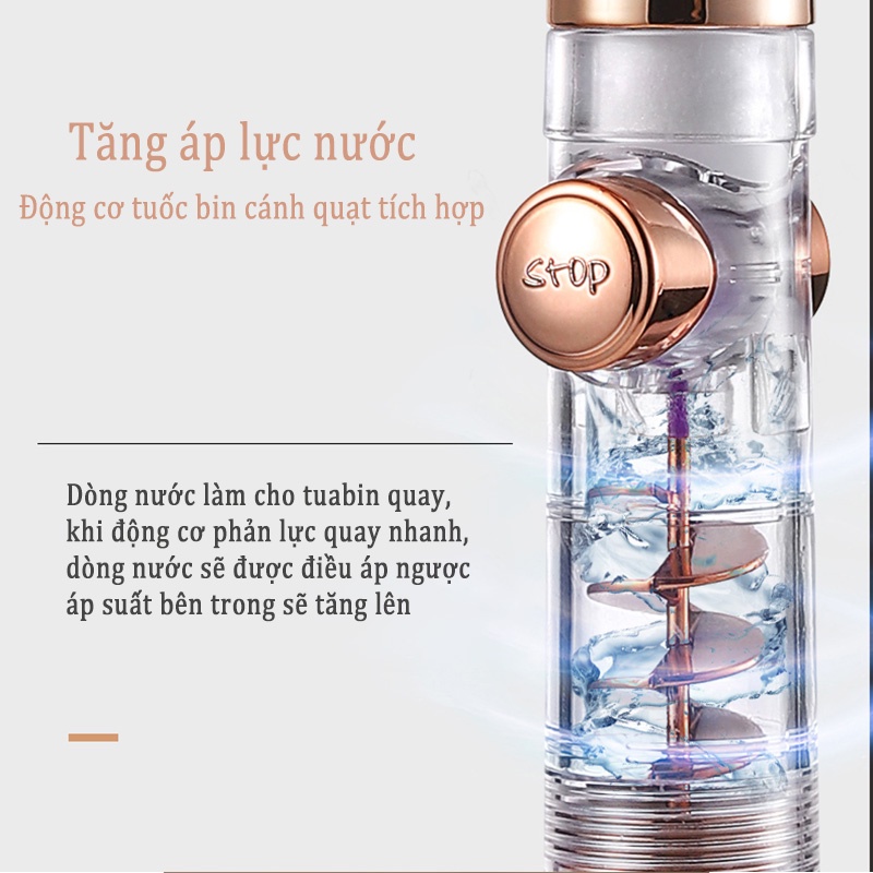 Vòi hoa sen áp lực/ Phụ kiện vòi sen MEIDOO tháo rời được tiện lợi dành cho phòng tắm gia đình