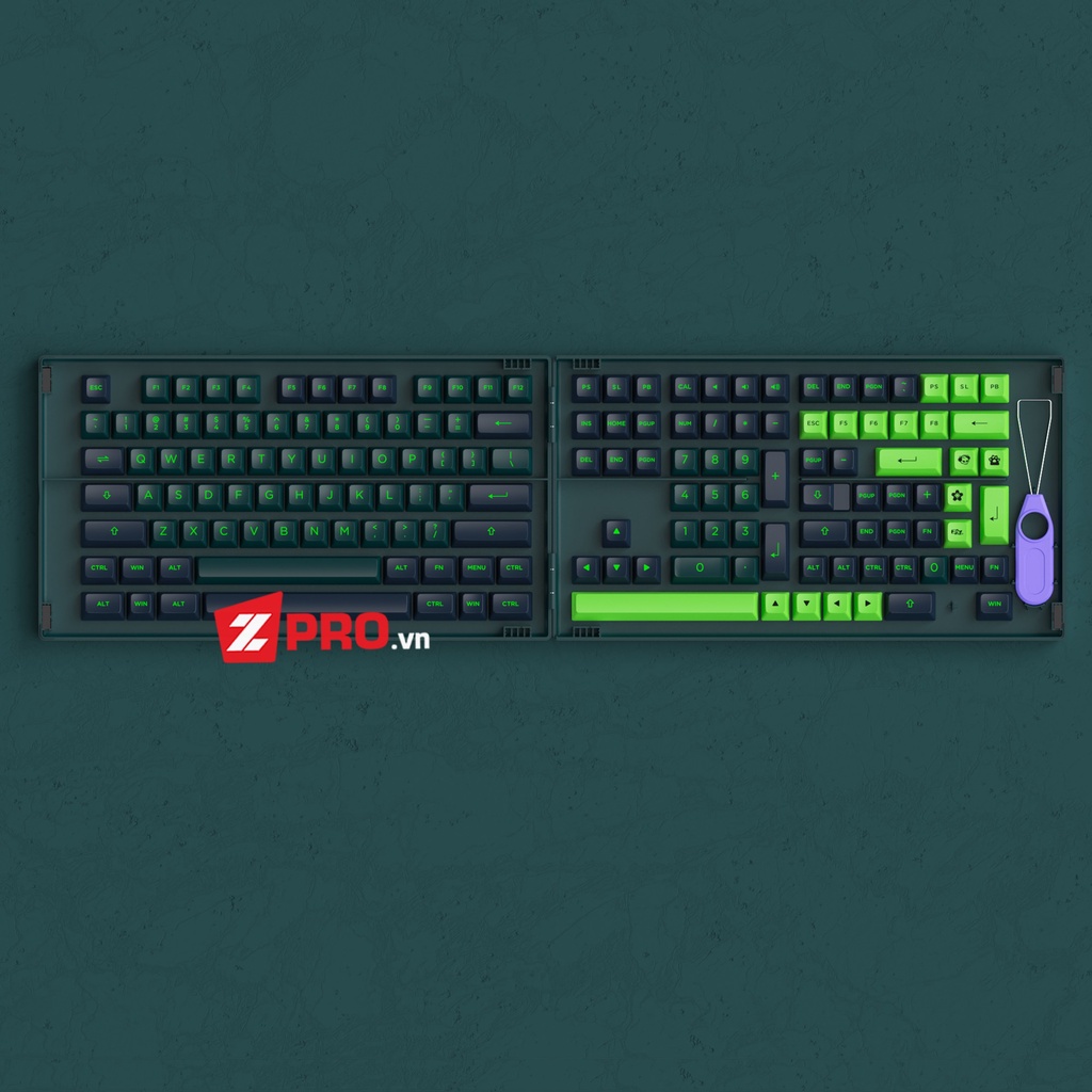 Bộ Keycap AKKO WAVE (ASA Profile 229 Keys)