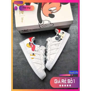 Giày thể thao mickey Mouse x Superstar color dành cho nam nữ ..
