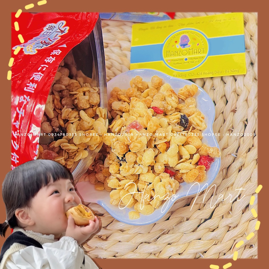 Ngũ cốc Calbee, Ngũ cốc hoa quả Calbee Nhật Bản cho bé ăn dặm