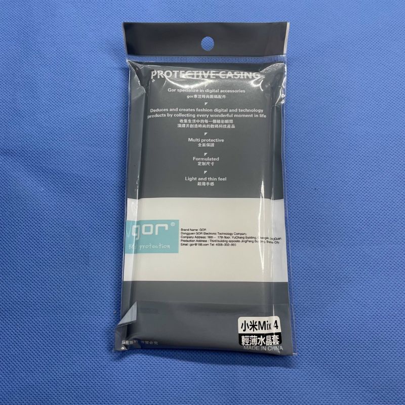 ốp lưng gor trong suốt xiaomi mi mix 4 không ố vàng