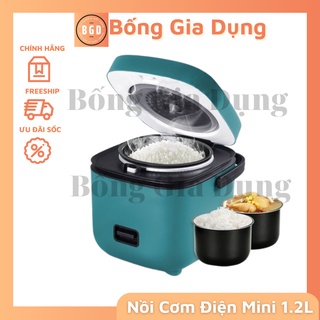 Nồi cơm điện mini, nồi cơm điện đa năng cho 1 đến 2 người dung tích 1.2l