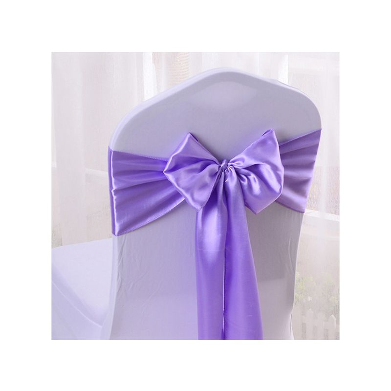 1 Vỏ Bọc Ghế Ngồi Bằng Satin Thêu Hoa Thắt Dây Ruy Băng Lưng