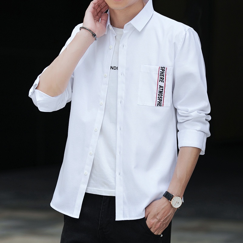 Áo sơ mi cardigan tay dài dáng rộng phong cách Hàn Quốc thời trang xuân thu cho nữ 2021