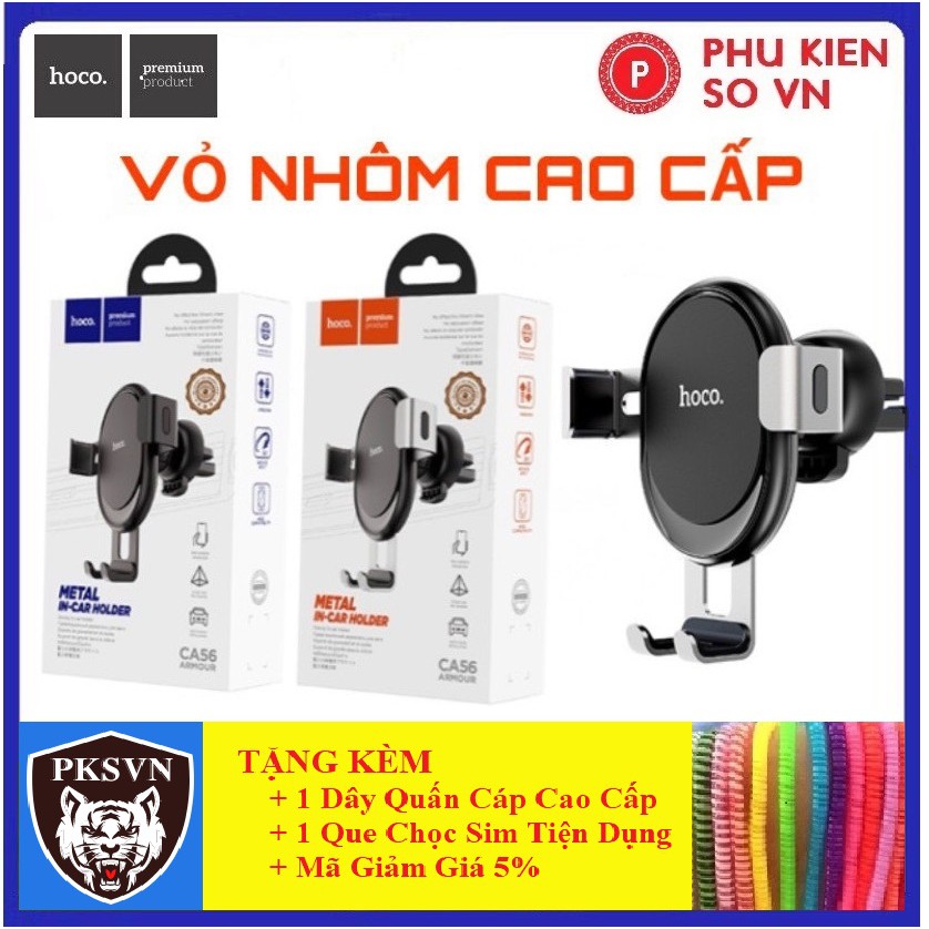 Giá Đỡ Điện Thoại Ô Tô Hoco CA56CAO CẤPGiá Đỡ Xe Hơi Gắn Cửa Điều Hòa - Giá Đỡ Chính Hãng Hoco Bảo Hành 1 Năm