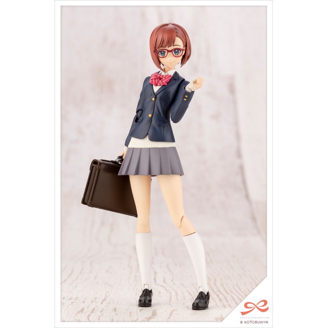 Mô hình lắp ráp - KOTOBUKIYA  - Koyomi Takanashi【RYOBU HIGH SCHOOL WINTER CLOTHES】