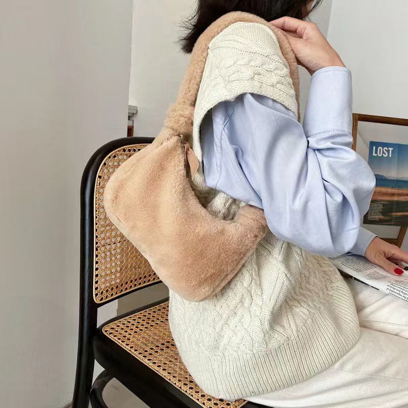 Túi xách nữ giá rẻ đẹp Túi Lông Đeo Vai Đáng Yêu Cho Bé Gái Thời Trang Cho Nữ 2022