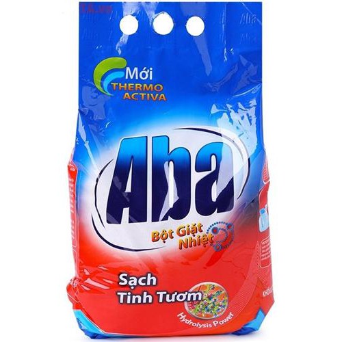 Bột giặt nhiệt Aba 3kg- Sạch Tinh Tươm