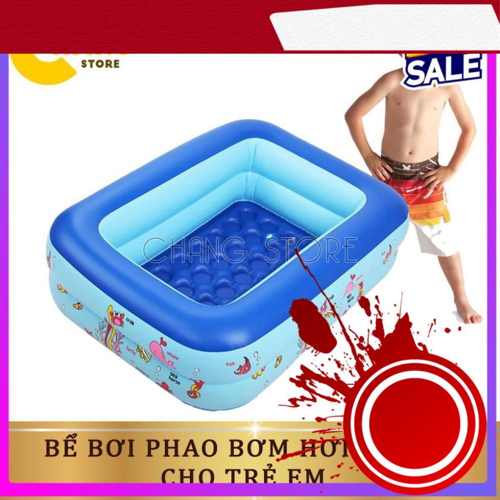 Bể Bơi Phao Hơi Cho Bé, Hồ Bơi Bơm Hơi Thành Cao Đủ Size Cho Trẻ Em Có Kèm Bơm