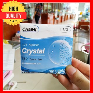 Tròng Kính Chính Hãng Chemi Siêu Mỏng 1.67 và 1.74