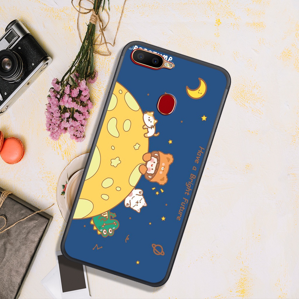 Ốp lưng OPPO A7 - A5S - A12 - F9  , In Hình Đẹp, Dễ Thương.