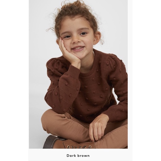 Áo len bé gái HM- HÀNG SALE KO ĐỔI TRẢ