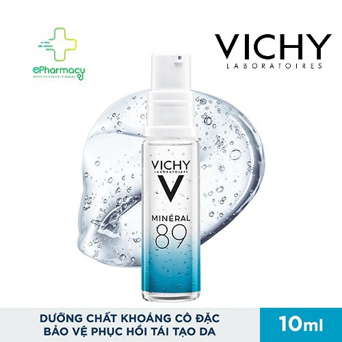 Serum Vichy Mineral 89 Dưỡng Chất Cô Đặc Giàu Khoáng Mineral 89 10ml Giúp Da Căng Mượt, Sáng Mịn