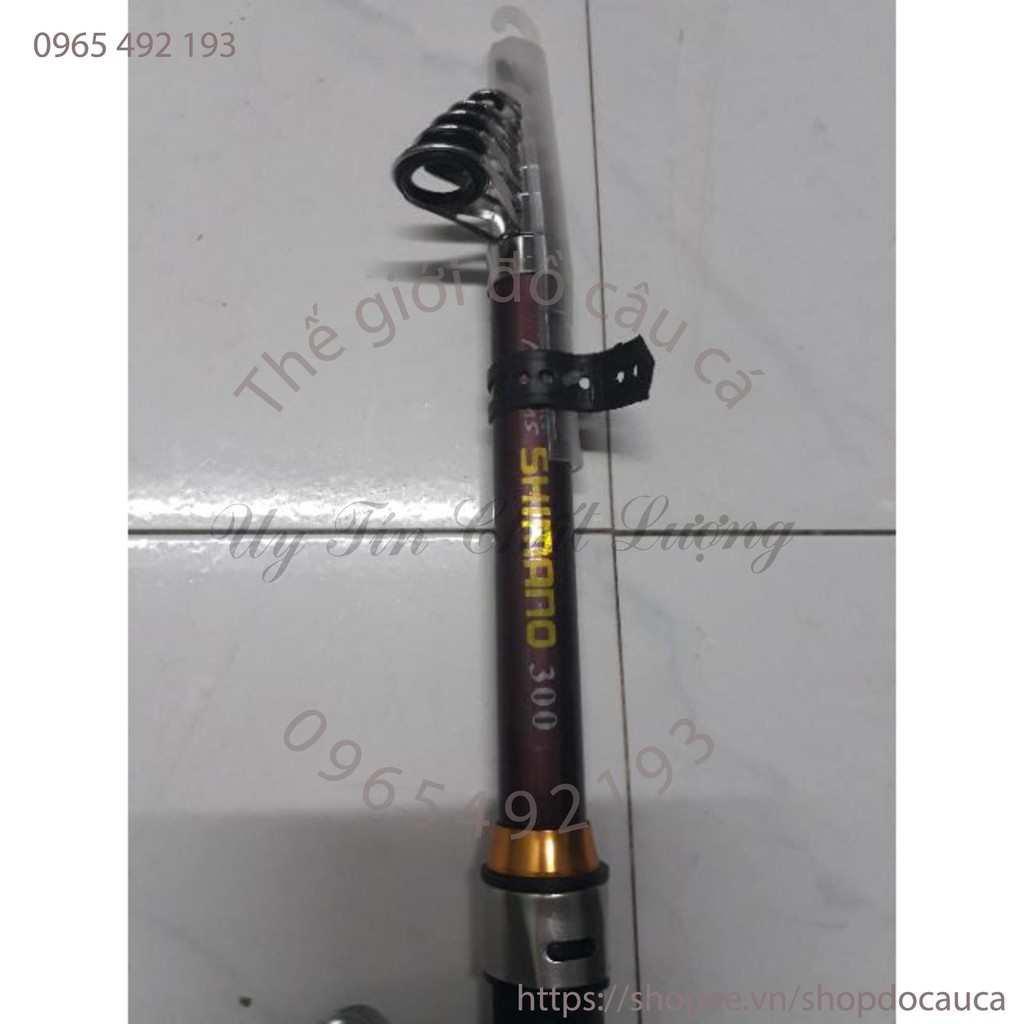 Cần câu lục rút shimano tặng kèm cây chống cần ( rẻ vô địch )