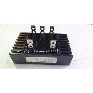 [VM] -  Diode đi ốt cầu chỉnh lưu 3 pha 5 chân 100A-1600V