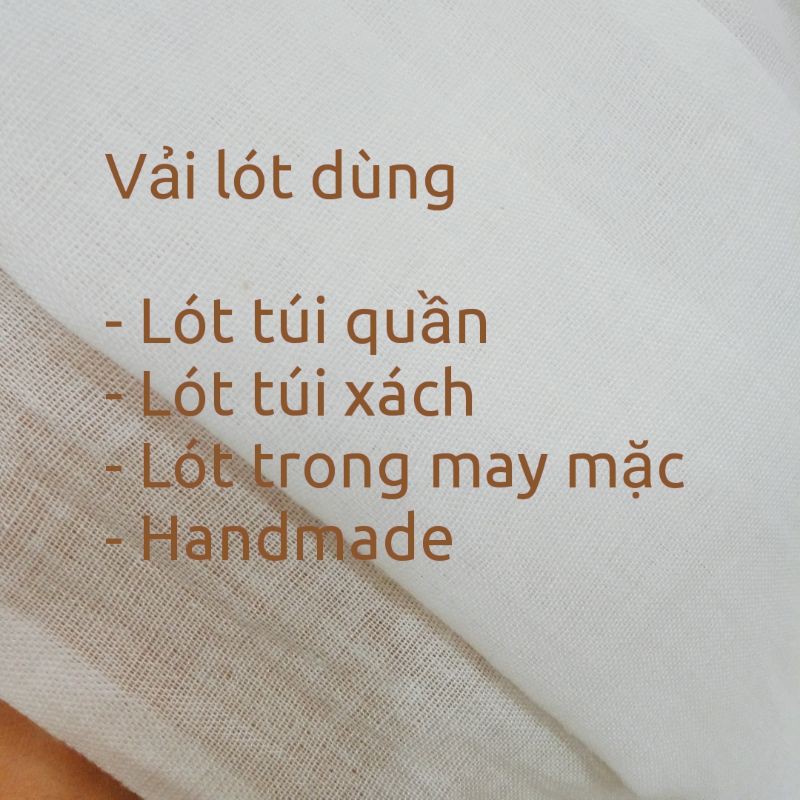 Vải Lót Túi Quần Tây Hoặc Dùng Lót Đồ Handmade