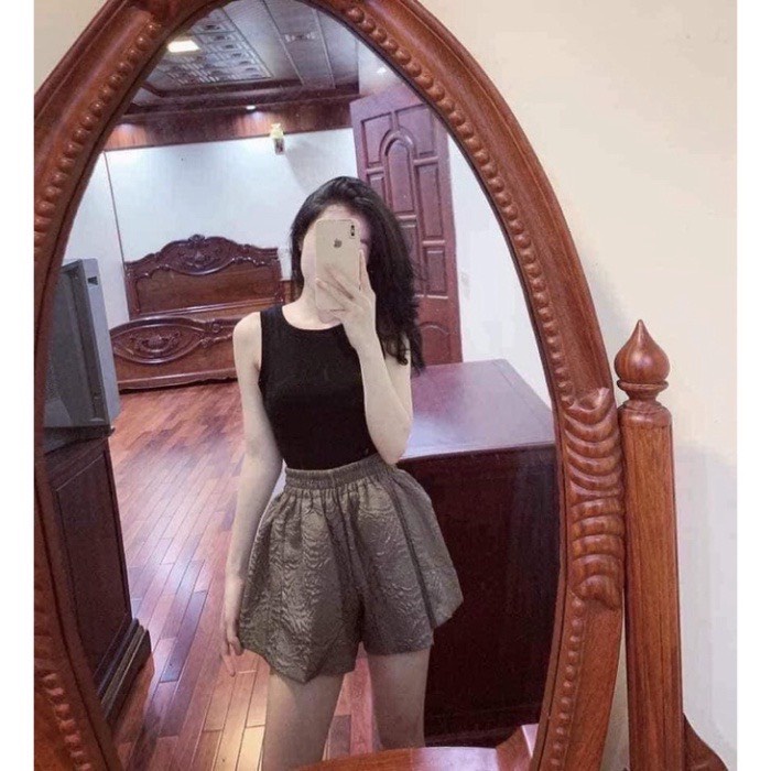 Quần short nữ dập nổi 3D hình hoa phối nhiều kiểu năng động SF150 | BigBuy360 - bigbuy360.vn