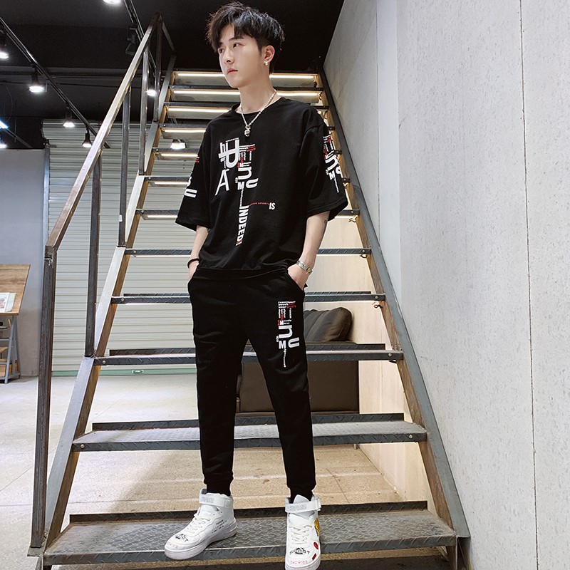 Bộ Quần Áo Thun Nam Thể Thao Mùa Hè Ngắn Tay Quần Dài INDEED Kiểu Dáng Hàn Quốc SEPTEMBERGIRL1989 SET NAM 9000046 | BigBuy360 - bigbuy360.vn