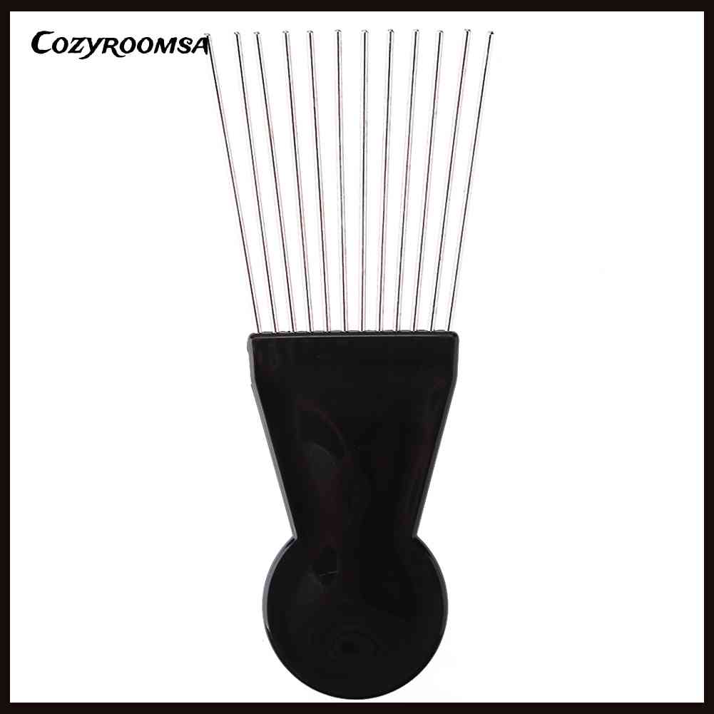 Lược Chải Tóc Răng Thưa Bằng Kim Loại Chuyên Dụng Cho Salon