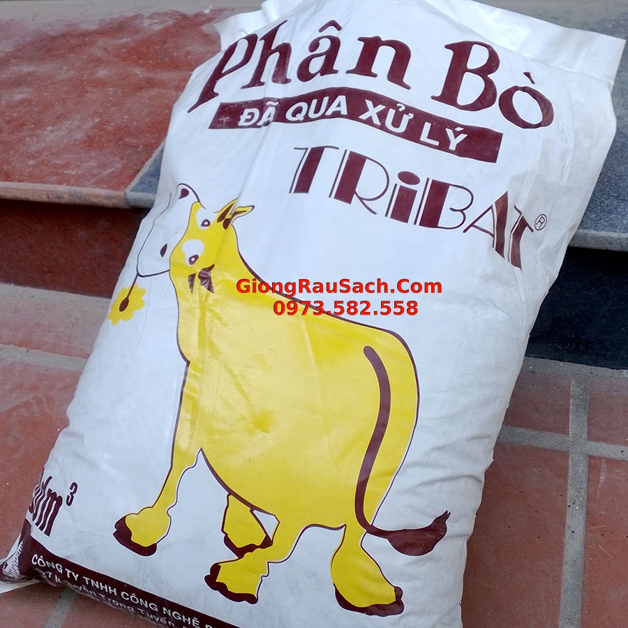 Phân Bò Khô Tribat Hữu Cơ Hoai Mục Đã Qua Xử Lý 10dm3