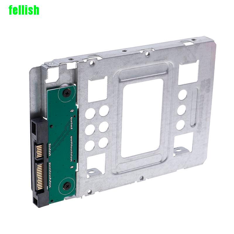 [Fellish] 2.5" ssd sas to 3.5" sata hard disk drive hdd adapter caddy tray hot swap plug Fei