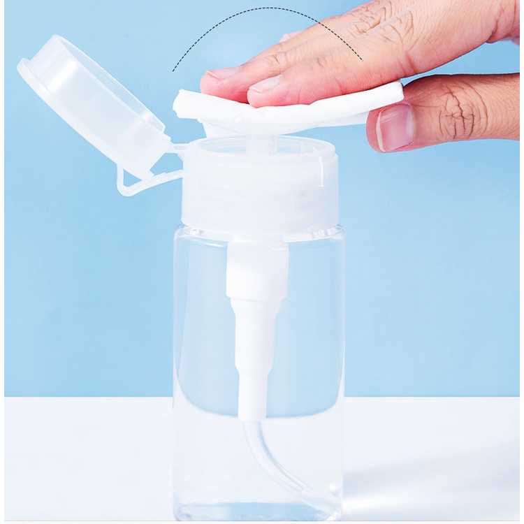 Chai xịt mỹ phẩm đóng chai phụ dạng đẩy