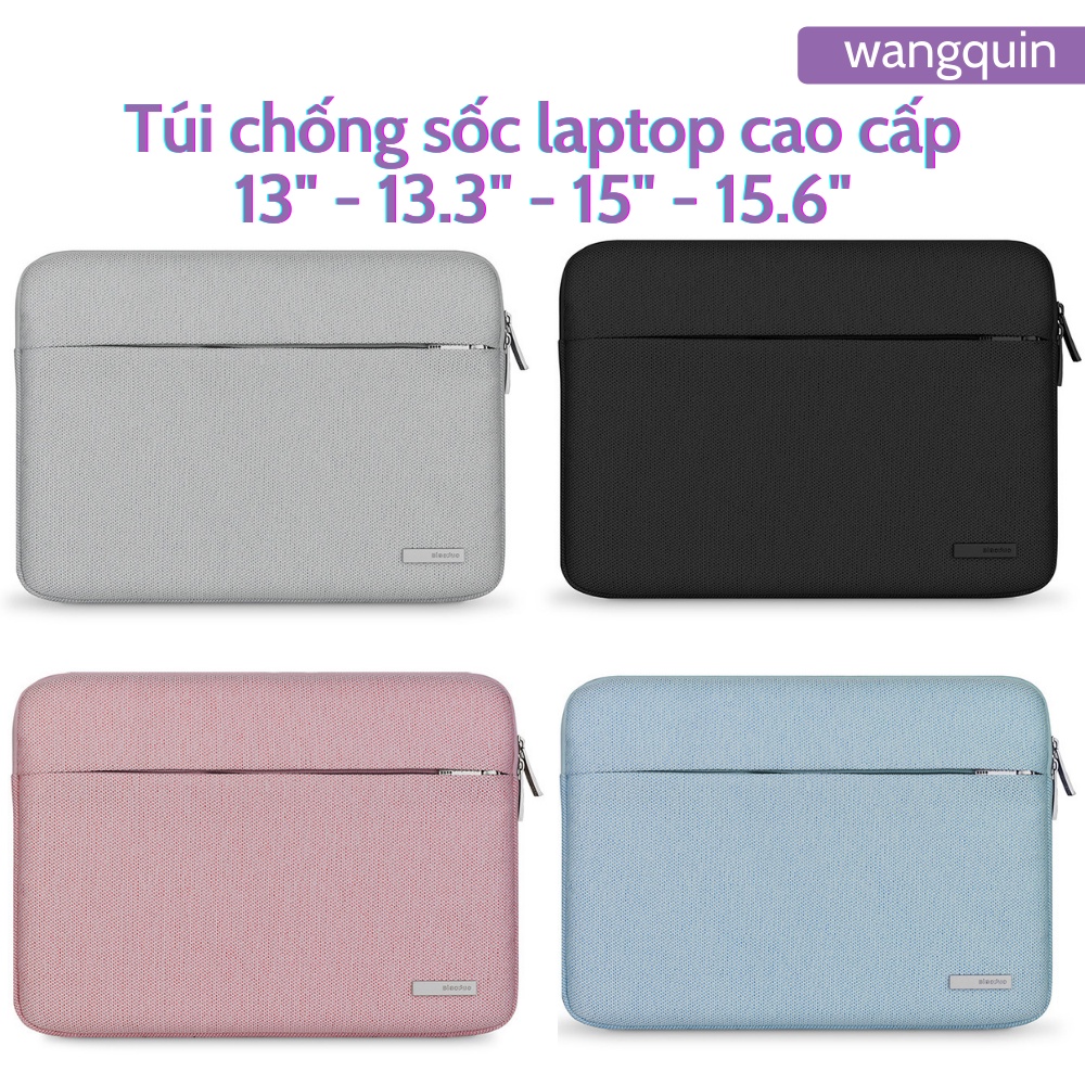 Túi chống sốc Laptop / Macbook cao cấp 12 13 13.3 inch Bao Da Đựng Máy Tính Nam Nữ Đủ màu Bao Vải Bảo vệ Asus Acer