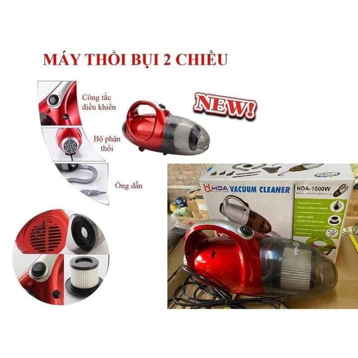 Máy Hút Bụi 2 Chiều Mini Vacuum Cleaner HDA bảo hành 6 tháng siêu tiện dụng-giadungsieure