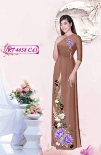 Vải áo dài in 3d