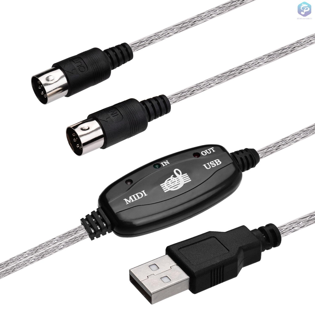 Cáp Chuyển Đổi Âm Thanh Usb Sang Midi Cho Bàn Phím Kỹ Thuật Số Midi