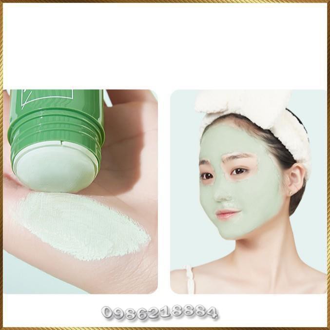 Mặt nạ bùn dạng lăn Heyxi Mask Stick chiết xuất trà xanh và cà tím HMS2