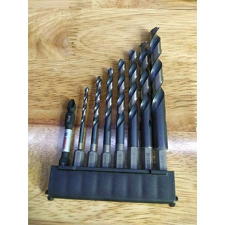 Bộ mũi khoan inox, thép Bosch impact, mũi khoan lục giác