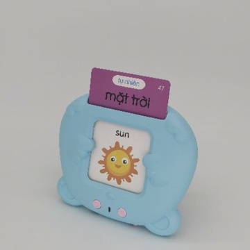 ĐỒ CHƠI THẺ ĐỌC SONG NGỮ ANH VIỆT 510 TỪ VỰNG DÀNH CHO BÉ