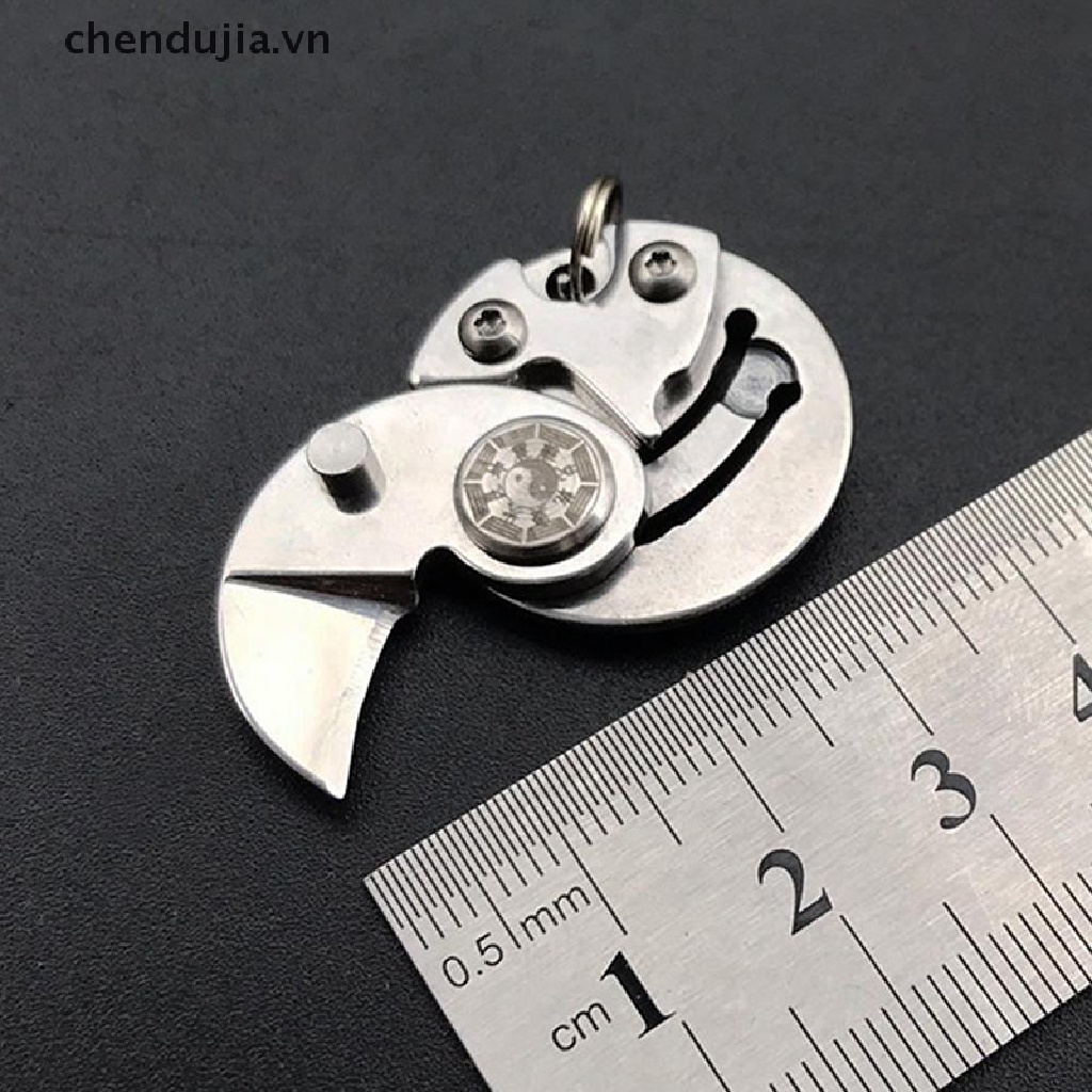 Dụng Cụ Tự Vệ Mini EDC Bằng Thép Gấp Gọn Bỏ Túi Tiện Dụng
