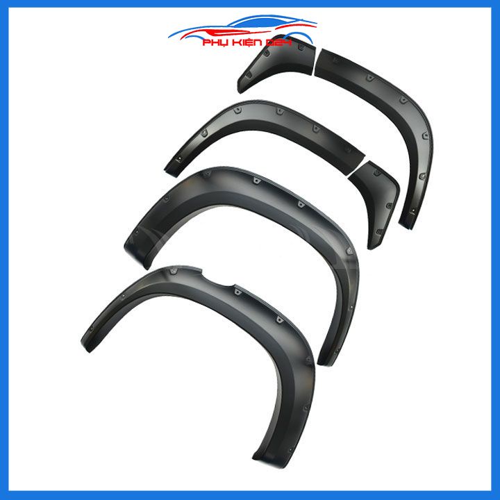 Ốp cua lốp Triton 2019-2020-2021 mẫu đinh bảo vệ bánh và làm đẹp xe
