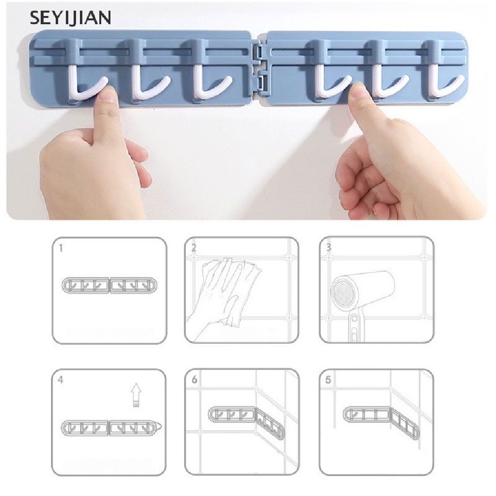 Móc treo đồ dán tường tự dính chắc chắn cho nhà bếp / phòng tắm tùy chọn màu sắc