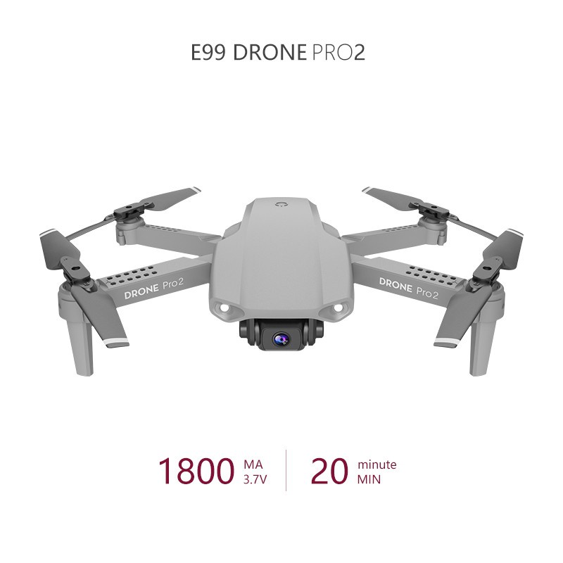 Drone E99 Pro Rc Camera 1080p Wifi Fpv - Màu Xám