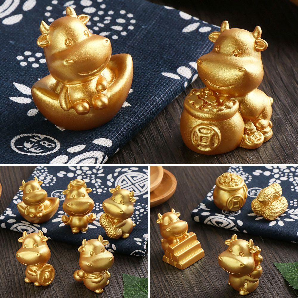 CONOPERY Tượng Taurus Thu Nhỏ Dễ Thương Dùng Trang Trí Cây Bonsai / Tiểu Cảnh DIY